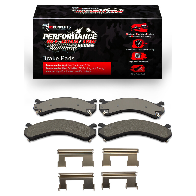 Chevrolet Silverado 3500 Brake Pads - Rear - R1 Concepts - Off-Road/Tow - `01-`10